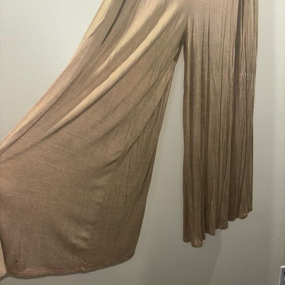 FP BEACH Alia Wide Leg Pants- Boho Beach Resprt Wear Lounge Wear Flowy Pants - Picture 7 of 15